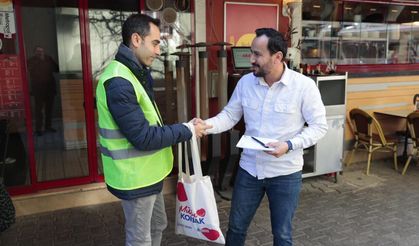 Konak’ta sıfır atık için esnafla iş birliği