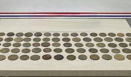 Roma dönemine ait onlarca sikke ele geçirildi