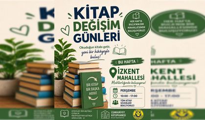 Buca’da kitap takası başlıyor: Okuma kültürü mahallelere taşınıyor