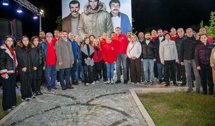 Güzelbahçe’de 'Üç Fidan'a duygusal anma etkinliği