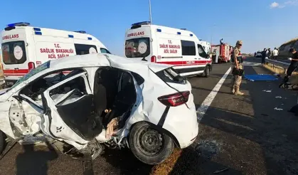 Feci kazada ortalık savaş alanına döndü: 2 ölü, 9 yaralı!