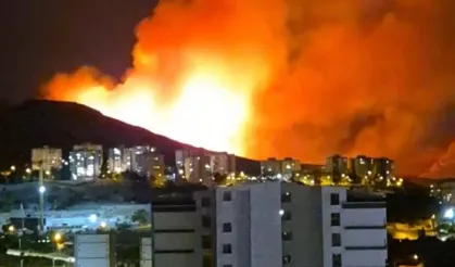 Ankara'da korkutan yangın: Alevler geniş alana yayıldı!