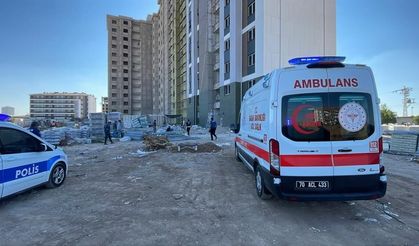 İnşaatın asansör boşluğuna düşen işçi hayatını kaybetti!