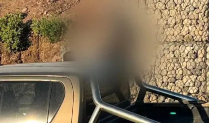 İstinat duvarına çakılmış halde ceset bulundu!