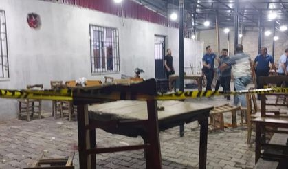 Kahvehaneye uzun namlulu silahla saldırı: 1 ölü, 4 yaralı