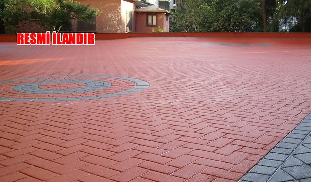 BETON PARKE, BORDÜR DÖŞEME İŞİ YAPTIRILACAK