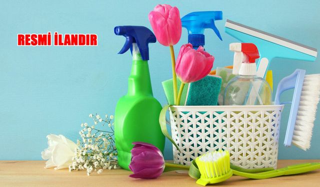2026 YILI TEMİZLİK MALZEMESİ ALIMI YAPILACAK