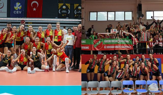 Göztepe ve Karşıyaka voleybolda gurbette