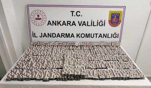 Ankara'da jandarmadan dev operasyon: Milyon TL değerinde yasaklı madde ele geçirildi