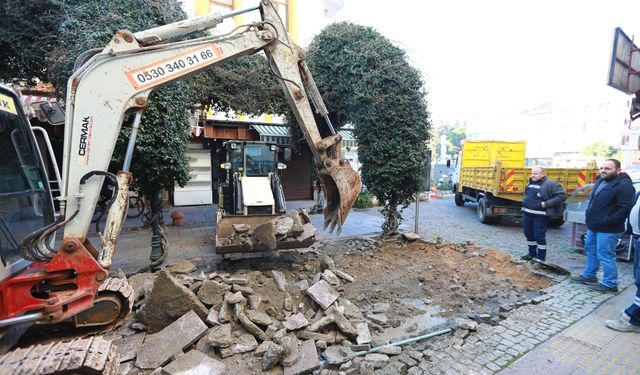 Efes Selçuk'ta doğalgaz ve altyapı çalışmaları başladı