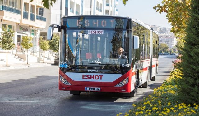 ESHOT, her gün onbinlerce kişinin kullandığı 6 ESHOT otobüs hattında değişiklik yaptı
