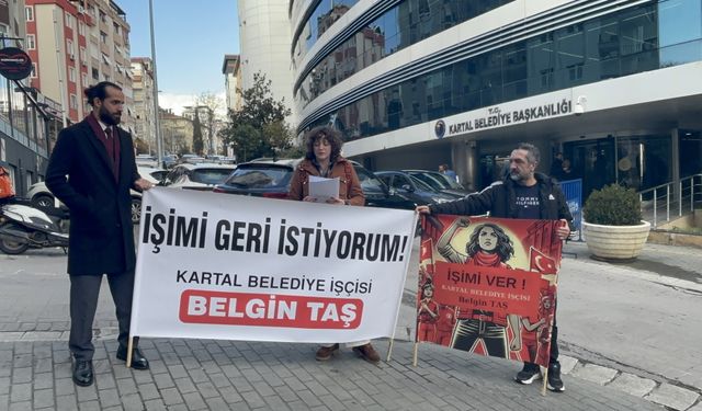 Kartal Belediyesi’nden İşten Çıkarılan İşçi Hak Mücadelesini Sürdürüyor