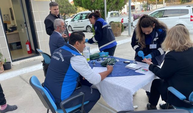 Muğla'da kan şekeri ölçümleri için bin 535 kişiye ulaşıldı