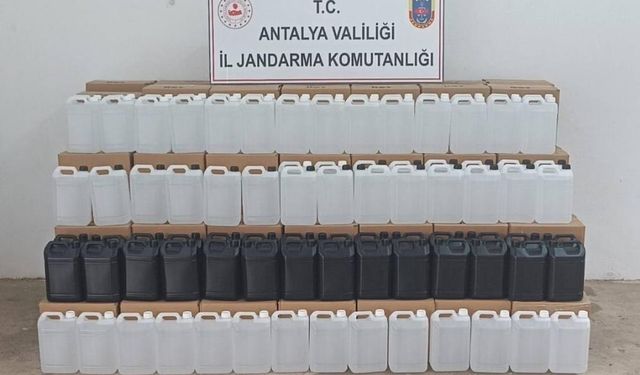 Yılbaşı öncesi denetimler sıkılaştı: Binlerce litre sahte içki ele geçirildi!