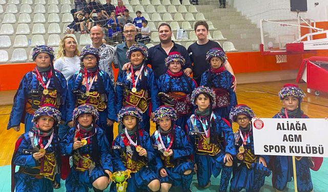 Aliağa'nın Halk Oyunları Ekibi, Ege Bölge Finalleri'ne gidiyor