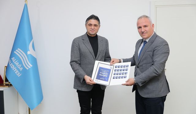 Kuzey Ege'nin Yükselen Yıldızı'na özel posta pulu