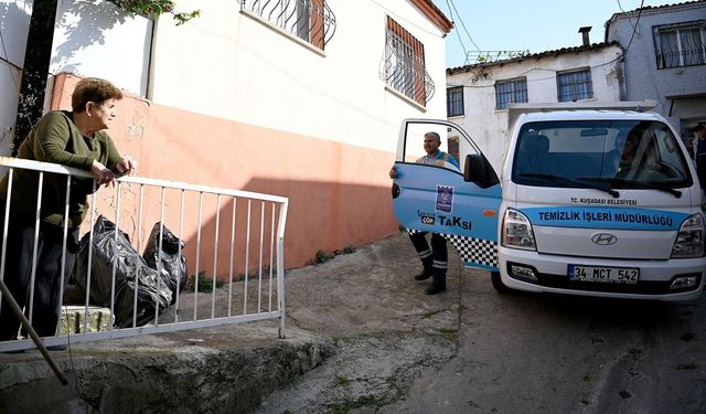 Kuşadası'nda "Alo Çöp Taksi" uygulaması hizmete başladı