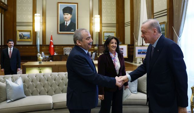 Cumhurbaşkanı Erdoğan ile görüşme sonrası DEM Parti'den ilk açıklama