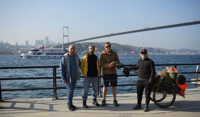 İngiliz gezginin 26 yıllık macerası İstanbul’da devam ediyor