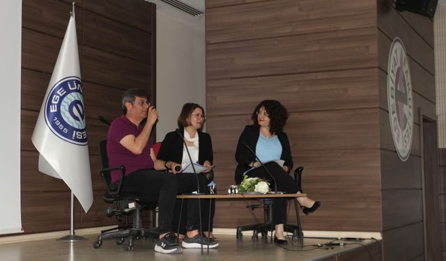 Ege Üniversitesi, Yazar Ahmet Büke'yi ağırladı
