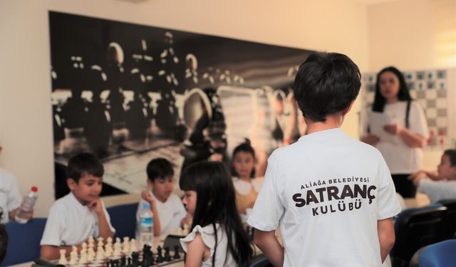 Aliağalı çocuklar yaz tatilinde satrançla buluşacak