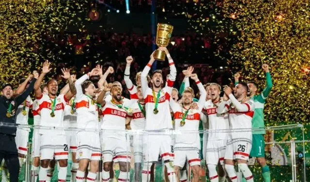 Stuttgart 28 yıl aradan sonra Almanya Kupası'nı kazandı