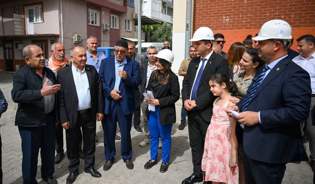 Başkan Eşki ve Milletvekili Arslan sahaya çıktı: Bornovalıların nabzını tuttu