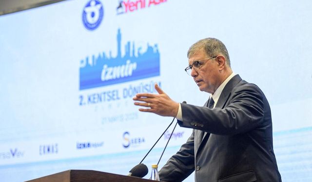 Başkan Tugay'dan kentsel dönüşüm için 6 maddelik çözüm önerisi
