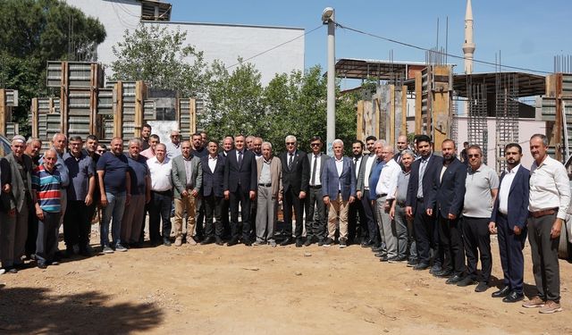Başkan Türkmen sahada: Sağlık yatırımları için temeller atıldı