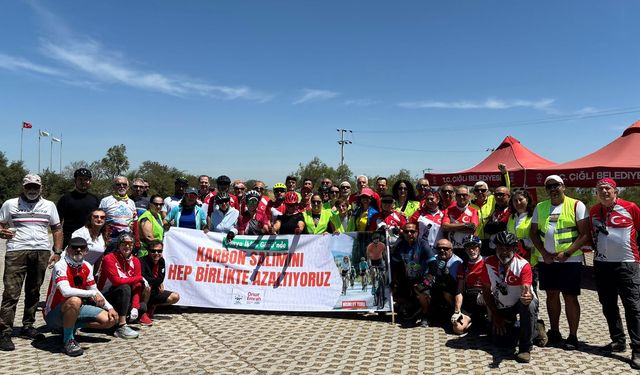 Çiğli'de pedallar doğa dostu ulaşımı teşvik için döndü