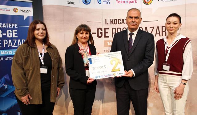 Ege Üniversitesi'nin projesi, Afyon'da ikincilikle taçlandı