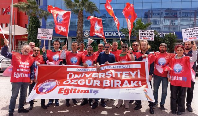 Eğitim-İş İzmir 4 Nolu Şube: 'Üniversitelerimiz tarihinin en ağır kuşatması altında'