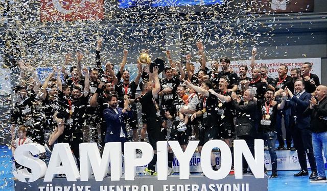 Hentbol Erkekler Süper Ligi’nde şampiyon Beşiktaş: Tarihi 18. zafer!