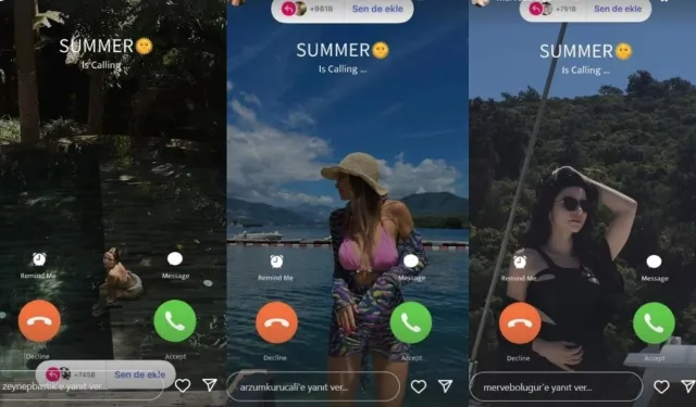 Instagram’da “Summer is Calling” fırtınası: Ünlülerden peş peşe bikinili paylaşımlar...