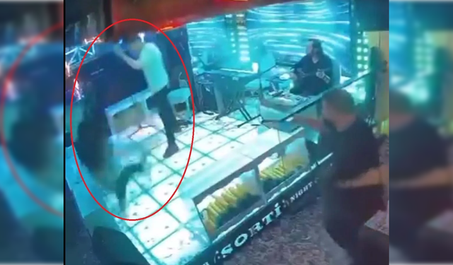 Korku dolu anlar kamerada! Eğlence mekanında canına kıydı