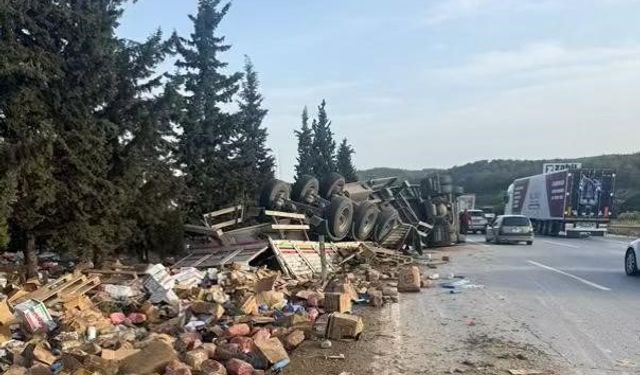 Korkutan kaza: Otoyol savaş alanına döndü!