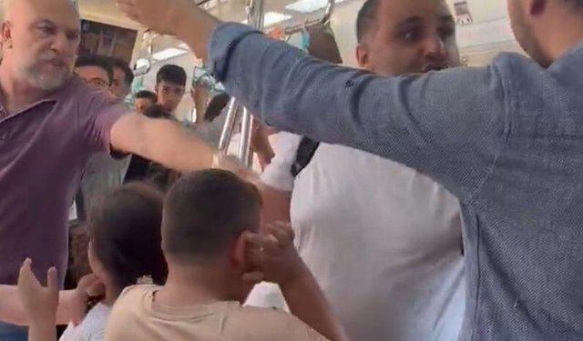 Marmaray'da iki çocuklu babaya yumruk atan şüpheli tutuklandı! 'Çok pişmanım, çocukları fark etmedim'