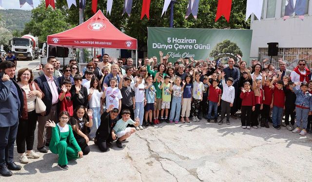 Menteşe'de Dünya Çevre Günü farkındalık yaratan etkinliklerle kutlandı