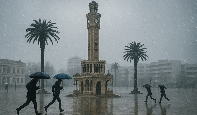 Meteoroloji tarih vererek uyardı: Gök gürleyecek, İzmir ıslanacak!
