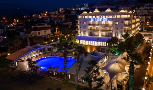 Sisus Marina Hotel, Türkiye'nin en beğenilen 100 oteli arasında yer aldı