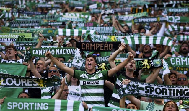 Sporting Lizbon’dan tarihi zafer! Portekiz'de 21. şampiyonluk geldi!