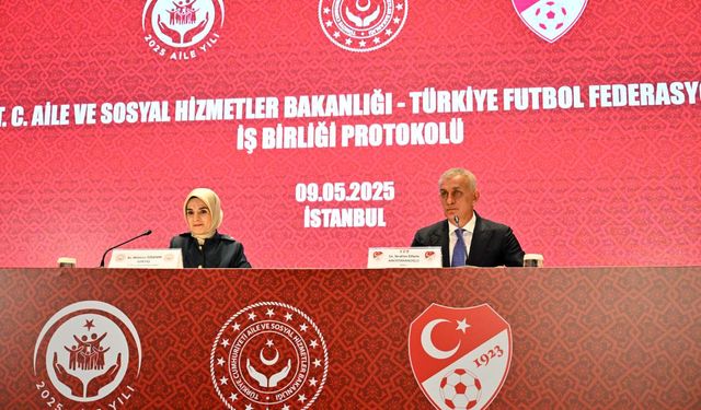 TFF ve Aile Bakanlığı'ndan sosyal dayanışmaya güçlü adım