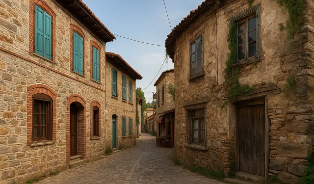Zafer Mahallesi Ara Sokakları: Aydın'ın Eski Kent Dokusunda Saklı Kalan Taş Evler ve Nostalji Rüzgarı!