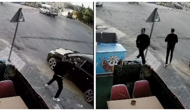 Araçta otururken silahlı saldırıya uğradı