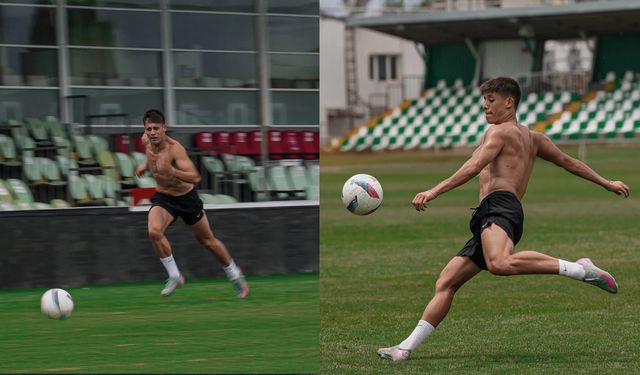 Milli futbolcu Arda Güler'in fiziği dikkat çekti