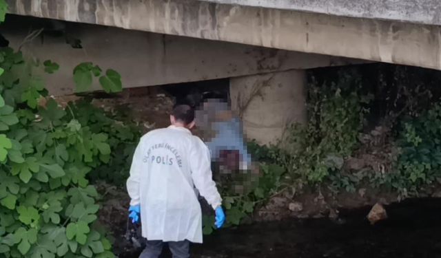 Dere yatağında bir kişi ölü bulundu: Polis olayı araştırıyor!