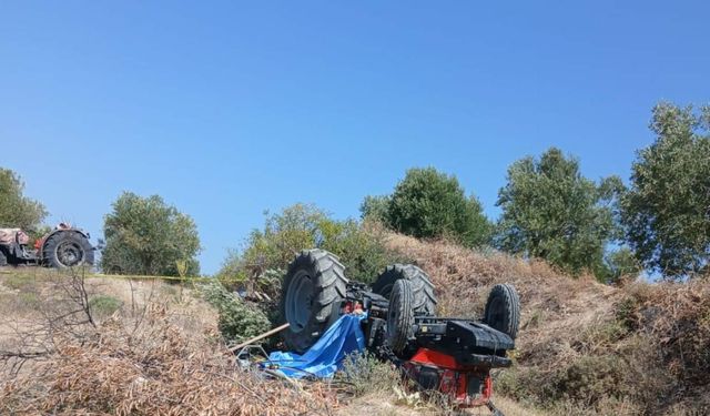 Traktörün altında can verdi