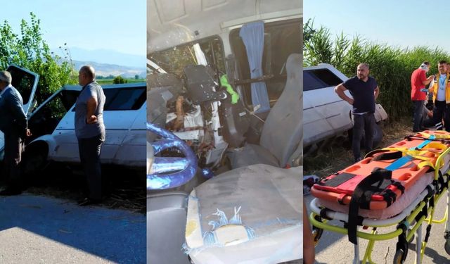 İşçileri taşıyan servis devrildi! Çok sayıda yaralı var