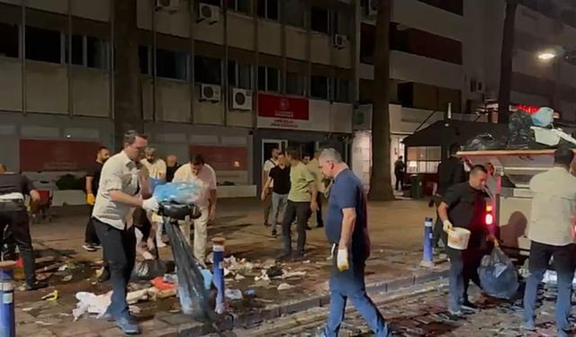 Başkan Tugay sahaya indi, grev krizinde tansiyon yükseldi: İzmir çöp sorunuyla karşı karşıya