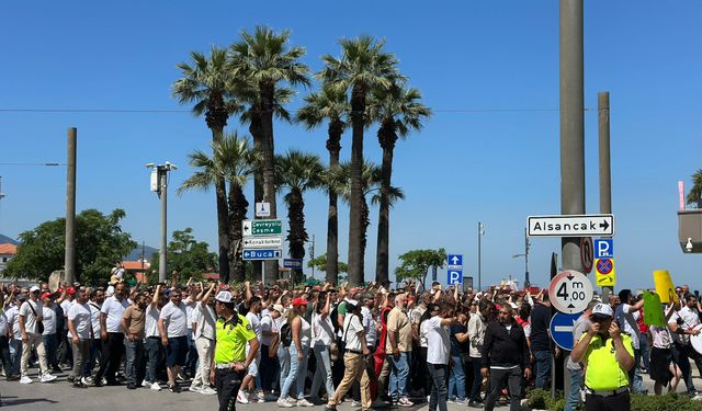 İzmir'de grevin 5. günü: Tramvay seferleri durduruldu!